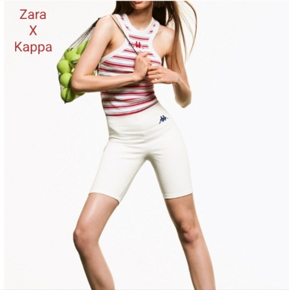 ZARA X KAPPA BIKE SHORT LE NWT